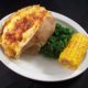 Baked Potato and Corn
